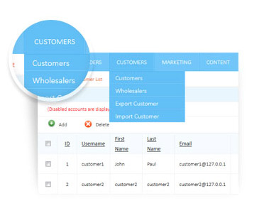 Customer Features / Capabilities